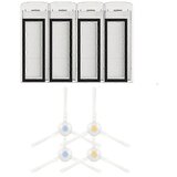 INORCO 8Pcs pralna stranska krtaa Hepa nadomestni deli za Narwal T10 J1 J2 robotski sesalnik, (21985228) | Shoptok.si