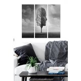 Wallity MDF1169550526 multicolor decorative mdf painting (3 pieces) | ePonuda.com