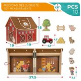  Playset Woomax Farma 9 Dijelovi 4 kom. 19 x 18 x 19 cm | shoptok.hr