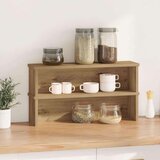 vidaXL Kitchen Racks Stackable 2 pcs 60x15x16 cm | Shoptok.si