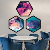 Wallity uramljena slika 6GEN642367879, 35x35 cm, 3 dela | ePonuda.com