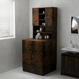 vidaXL omara za pralni stroj dimljeni hrast 71x71,5x91,5 cm Cene