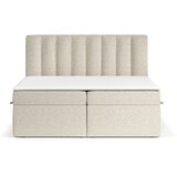 Maison de Rêve Bež boxspring postelja s prostorom za shranjevanje 160x200 cm Novento – | Shoptok.si