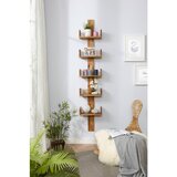 MID.YOU Stenski Regal Pepe, Hrast, Masivno, Naravna | Shoptok.si