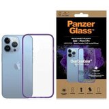 PanzerGlass ETUI CLEARCASE ANTYBAKTERYJNE Z CERTYFIKATEM MILITARY GRADE NA IPHONE 13 PRO - PRZEZROCZYSTO-FIOLETOWE, (20637051) | Shoptok.si