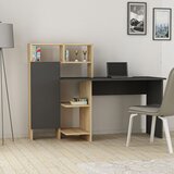  Radni sto 135x111.8x60cm Antracit-Hrast | Eponuda.ba
