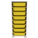 Hanah home višenamenska polica cara 8N white yellow | ePonuda.com