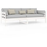  Dnevni ležaj bijeli od masivne borovine 90 x 200 cm | Eponuda.ba