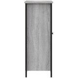  Komoda boja hrasta sonome 70 x 30 x 80 cm od konstruiranog drva Siva | shoptok.hr