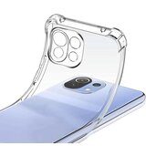 Techsuit Shockproof Clear Silicone prozoren ovitek, odporen na udarce, za Xiaomi Mi 11 Lite 4G / Mi 11 Lite 5G / 11 Lite 5G NE | Shoptok.si