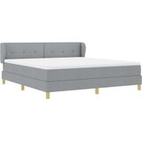 Krevet s opruga kutije Svjetlosiva 180 x 200 cm tkanina | Eponuda.ba