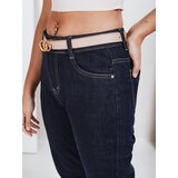 DStreet Jeansy damskie mom fit granatowe | Shoptok.si