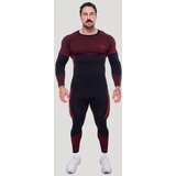 GymBeam OG1 Seamless Longsleeve Black/Red M | Eponuda.com