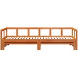  Dnevni krevet bez madraca voštano smeđi 80 x 200 cm od borovine | shoptok.hr