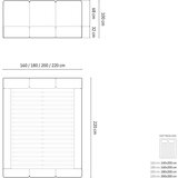 Mazzini Beds Tamno sivi baršunasti tapecirani bračni krevet s prostorom za odlaganje s podnicom 160x200 cm Brody – | shoptok.hr