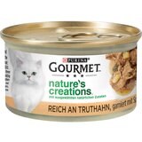 Gourmet Nature's Creations 12 x 85 g - Puran s špinačo & pastinakom Cene
