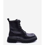 Boto Leather Boots Workery Women's Black Poonah | Shoptok.si