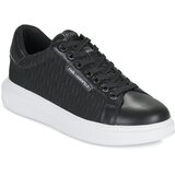 Karl Lagerfeld Nizke superge KAPRI MENS Woven Monogram Lo Lace Črna Cene