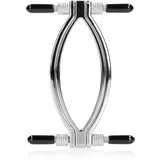 Ouch Xtreme Adjustable Pussy Clamp Silver