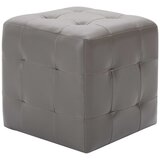  Noćni ormarići od umjetne kože 2 kom sivi 30 x 30 x 30 cm | Eponuda.ba