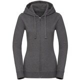 RUSSELL Women's Authentic Melange Zipped Hooded Sweat | shoptok.hr