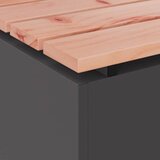  Vrtna klupa Crna 40 x 40 x 43 cm Čelik | Eponuda.com