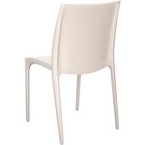  Vrtne stolice 2 kom krem 50 x 46 x 80 cm od polipropilena | shoptok.hr
