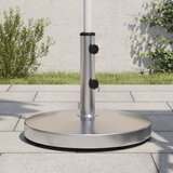 vidaXL Podstavek za senčnik velikost palice Ø32/38/48 mm 25 kg okrogel u