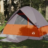 The Living Store Šotor za kampiranje za 4 osebe oranžen vodoodporen - Šotor Za Kampiranje, (21606524) | Shoptok.si
