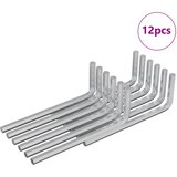 Hex ključ 12 pcs Srebrno 20 x 52 mm Čelik | Eponuda.ba