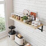 IBUYKE 2x globoka stenska polica 40 × 20 cm | Shoptok.si