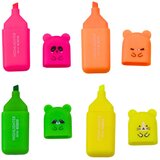 Mini set markera u plastičnoj kutijici s medvjedićima, 5 komada | shoptok.hr
