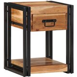  Noćni ormarić 40x35x50 cm od Masivnog akacijskog drveta | shoptok.hr