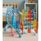 Magnetic Space Blocks Ball Track Luminous People 120 pcs. | Shoptok.si