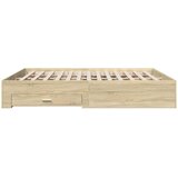  Okvir za krevet s ladicama boja hrasta 180x200 cm | shoptok.hr