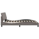  Posteljni okvir brez vzmetnice taupe 180x200 cm blago | Shoptok.si