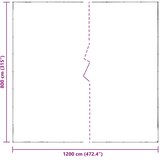  Pokrov za biljke *Transparent*an 8 x 12 m PE | shoptok.hr