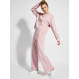 Sinsay Wide-leg hlače s prošivima i viskozom | shoptok.hr