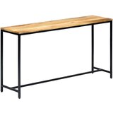 vidaXL Konzolni stol od grubog masivnog drva manga 140 x 35 x 76 cm | shoptok.hr