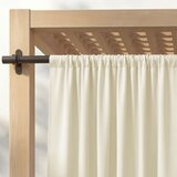 Restilo MOLTE curtain, cream-coloured, plain, classic style, multi-purpose heading tape, Oxford fabric, 155 x 220 cm | shoptok.hr