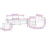  3-dijelni set sofa s jastucima tamnozeleni baršunasti | shoptok.hr