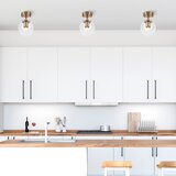 Opviq lights stropna svetilka v bronasti barvi s steklenim senčnikom ø 15 cm atmaca – | Shoptok.si