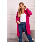 Kesi Sweater with batwing sleeve fuchsia Cijene