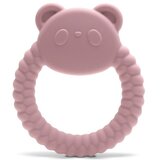 Lorelli Silikonska glodalica za bebe Panda, Roze Cene