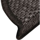  Ljepljivi tepisi za stepenice 30 kom 56x17x3 cm antracit | shoptok.hr