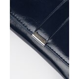 Shelvt Women's wallet navy blue faux leather | ePonuda.com