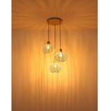 Globo 33379319 - Luster na sajli MATEO 3xE27/40W/230V bež | Eponuda.com