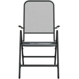  7-dijelni vrtni blagovaonski set antracit metalni mrežasti | shoptok.hr