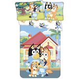 Jerry Fabrics Pamučna dječja posteljina za dječji krevetić 100x135 cm Bluey – Cijene
