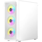 BIT FORCE SWAN ARGB-4 Gaming Midi Tower ATX kućište bez napajanja, bijelo | shoptok.hr
